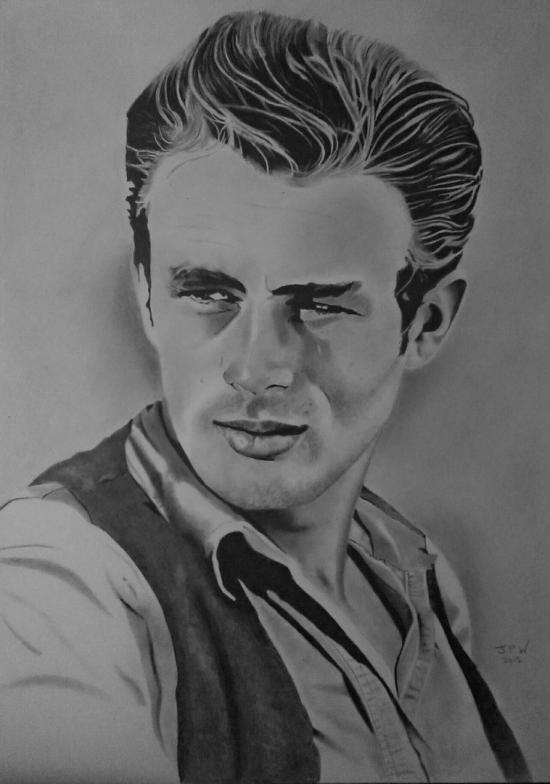 James Dean by JPW Artist