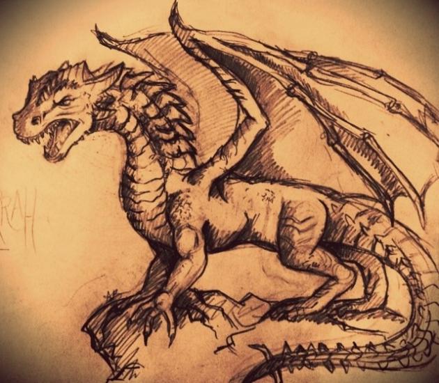 Kilgharrah by Alexbee42