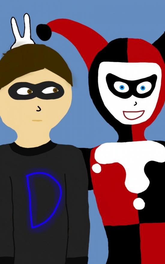 Hollie Quinn and Double by  SuperComicGeek 