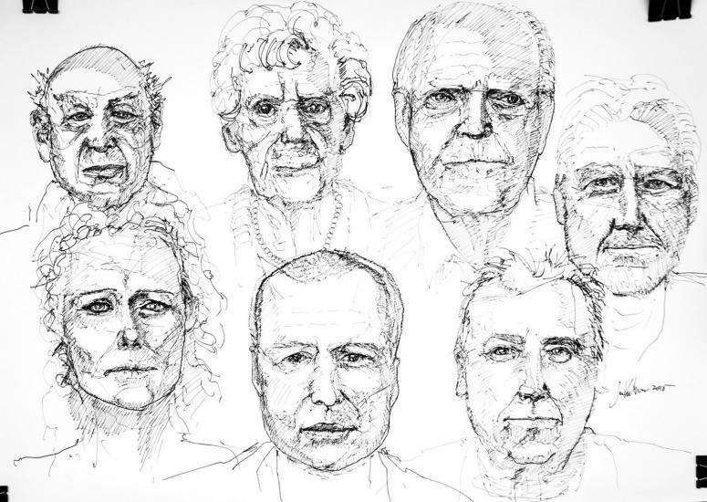 Heads by Jandraws