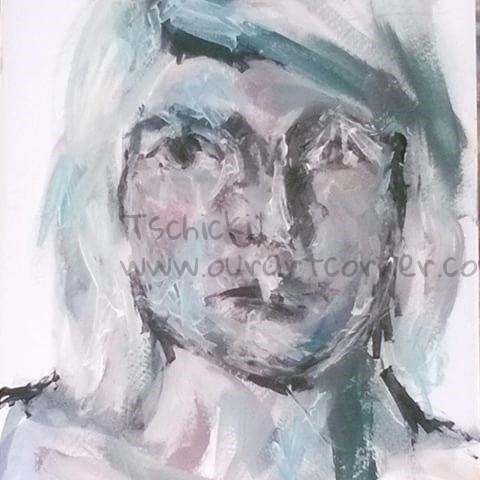 portrait by Tschicki