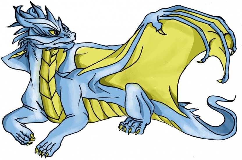Frost Dragon by Alexbee42