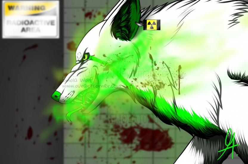 Warning - Radioactive Area by  Emola Wolf 