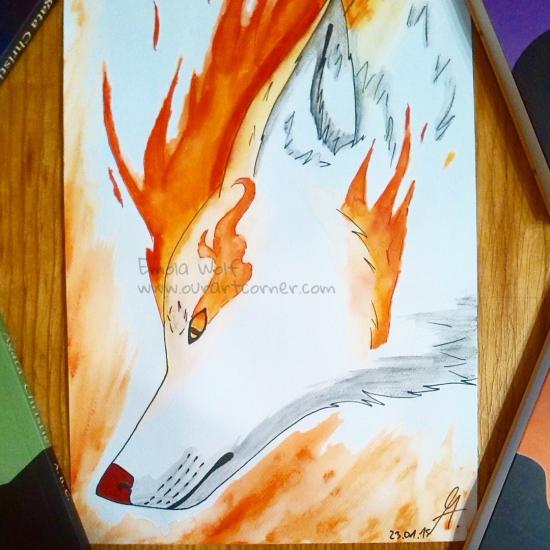 King of Fire and Lava by  Emola Wolf 