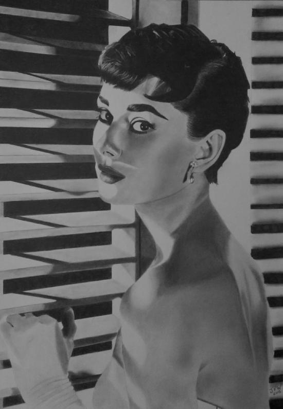 Audrey Hepburn by JPW Artist