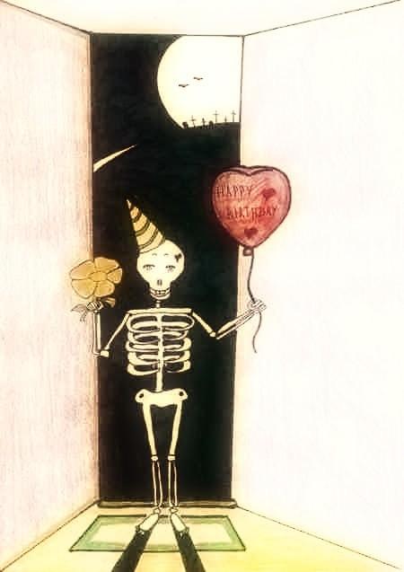 Happy Spooky Birthday! by Kana Go