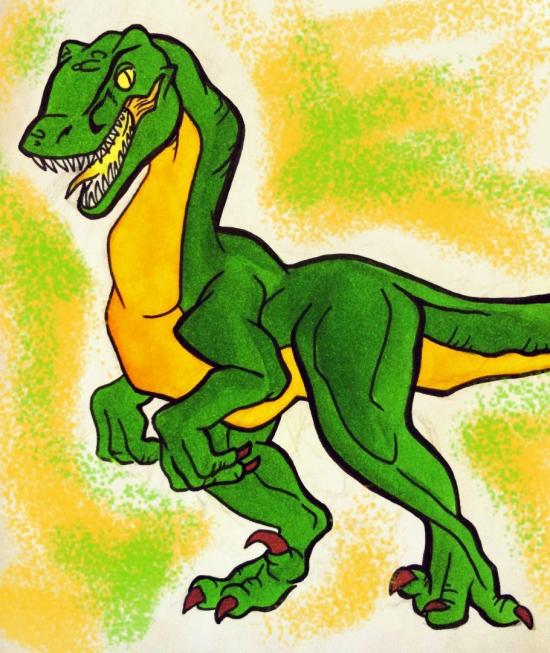 Velociraptor by Alexbee42