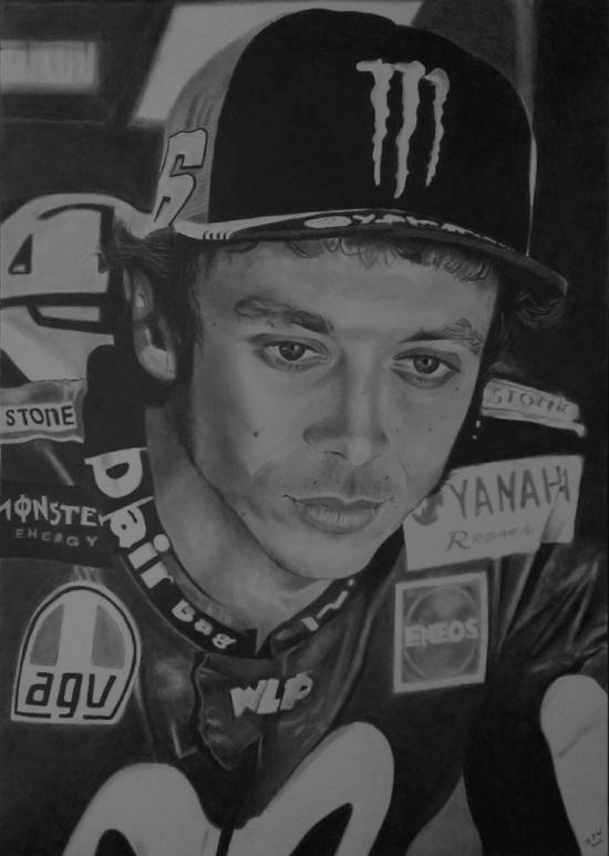 Valentino Rossi by JPW Artist