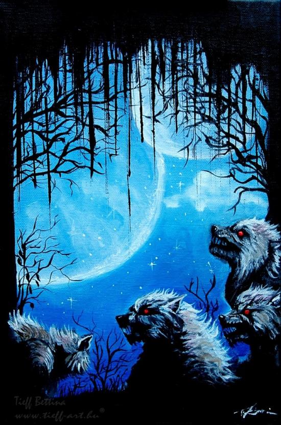 Dark wolf by  Tieff Betty 