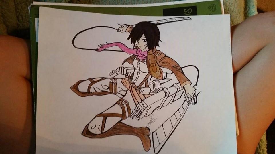 Mikasa by Pur3-MaDn3s5