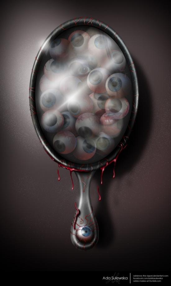 Cursed mirror by  notactive666 