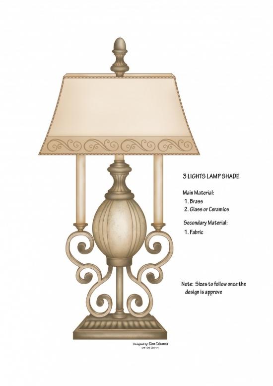 Table Lamp 1 by Don Art