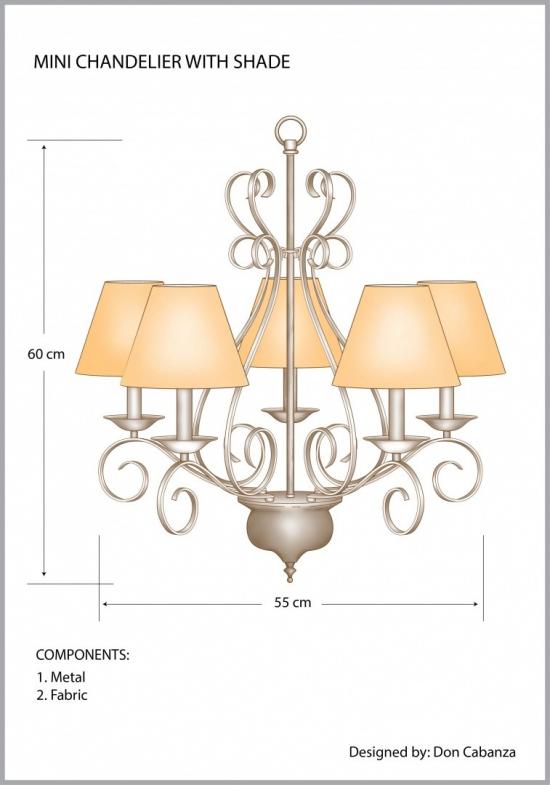 Chandelier 3 by Don Art