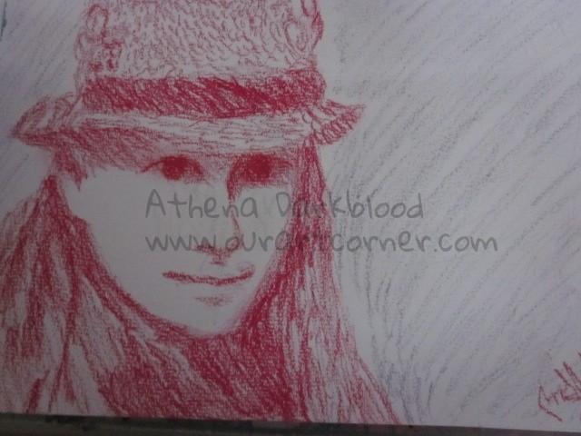 Selfpotrait by Athena Darkblood