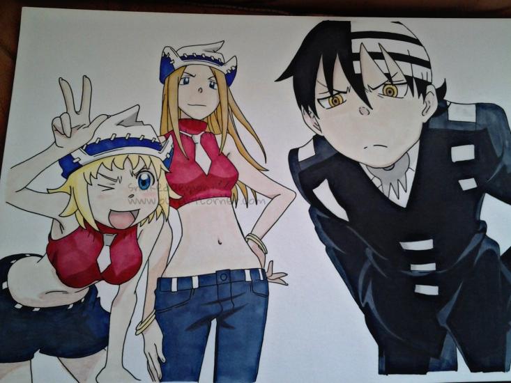 manga series #30 death the kid and the thompson si