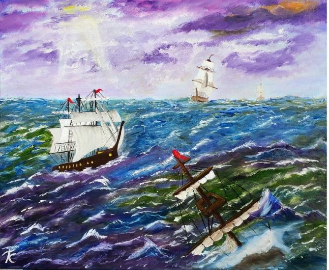 Rough Seas by terrycurley