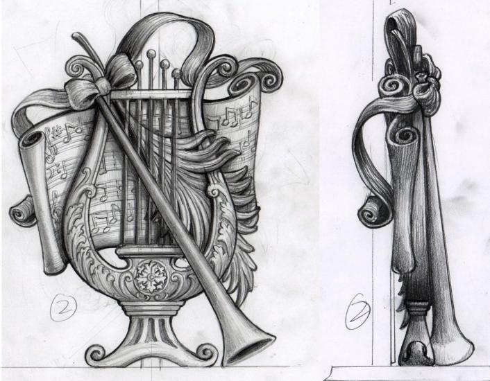 Music Instrument 3 by Don Art