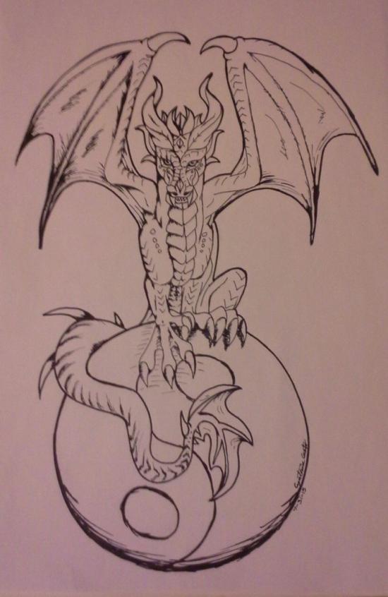 Dragon of Harmony by CynthiaCasto