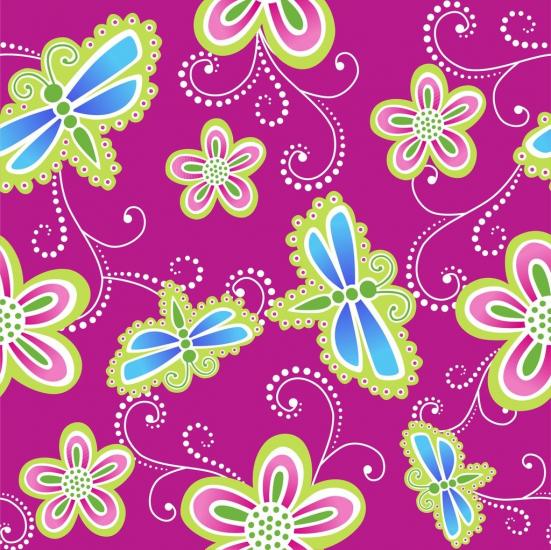 Spring Butterfly print by Don Art