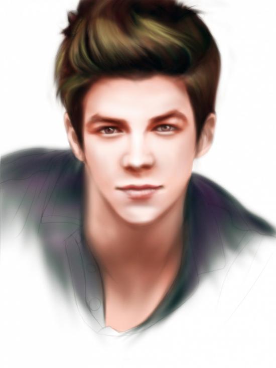 Grant Gustin aka the flash