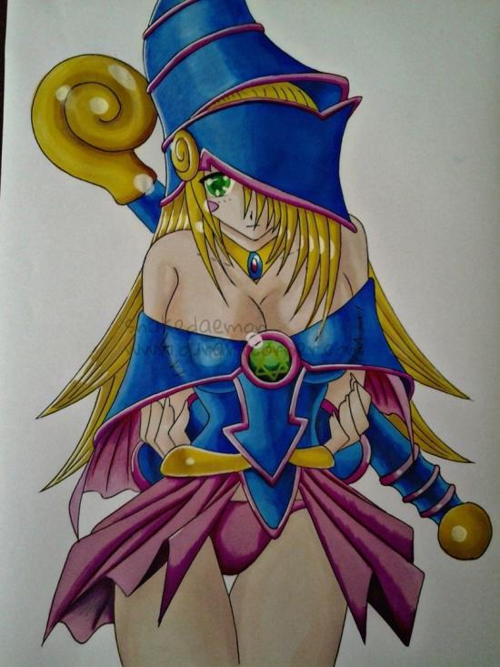 manga series #33 the dark magician girl