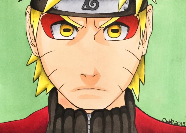 Naruto Sage Mode by Artistlizard101