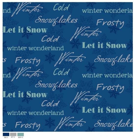 Christmas Print 52 by Don Art