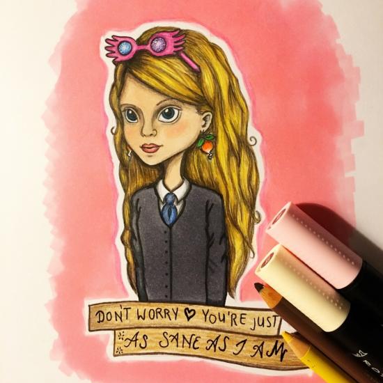 Luna Lovegood ♡ by zentaurius