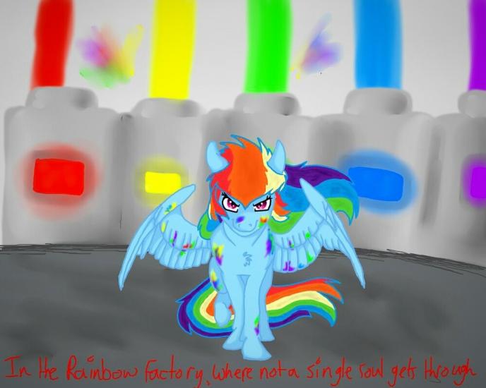 In the Rainbow Factory...