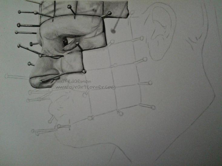 horror series #5 pinhead w.i.p 2