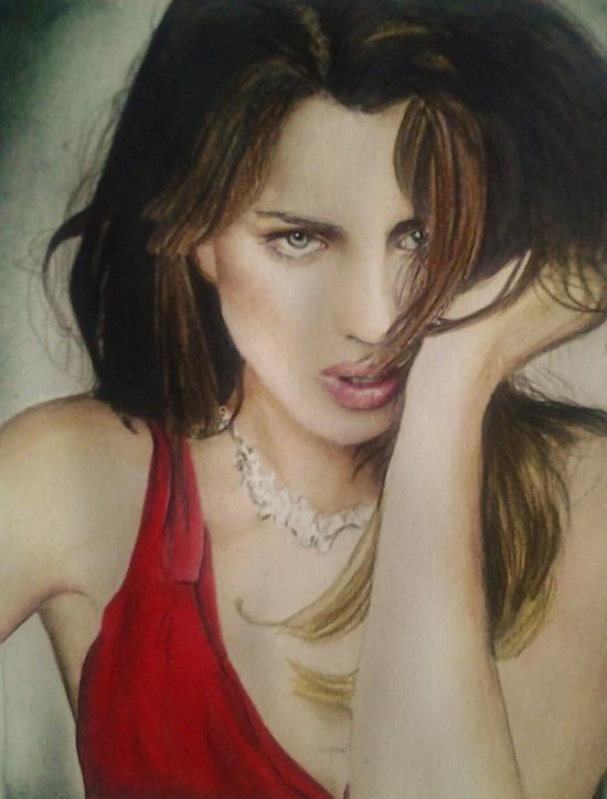 WatercolorWoman by AnnasArt