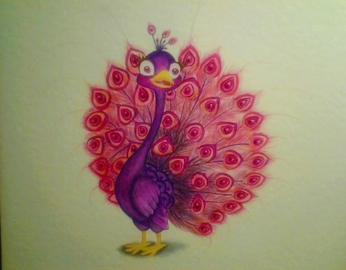 Littlepeacock by AnnasArt