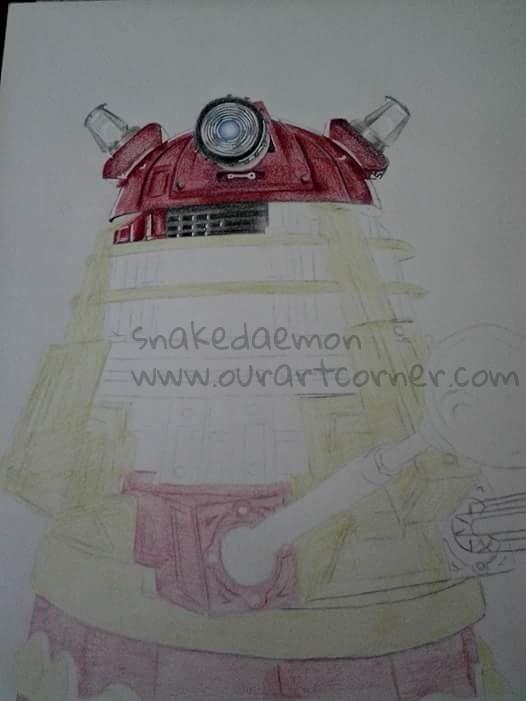 doctor who series #32 supreme dalek w.i.p 1
