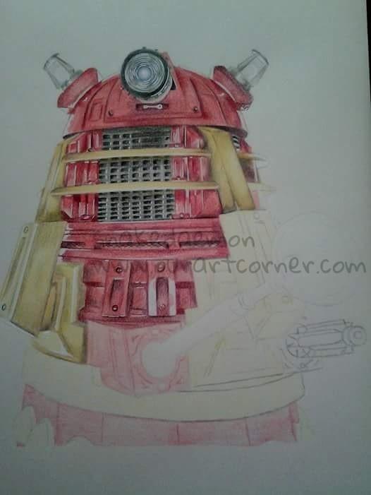 doctor who series #32 supreme dalek w.i.p 2