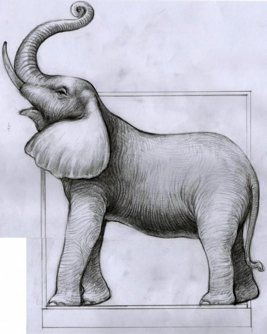 Elephant 2 by Don Art