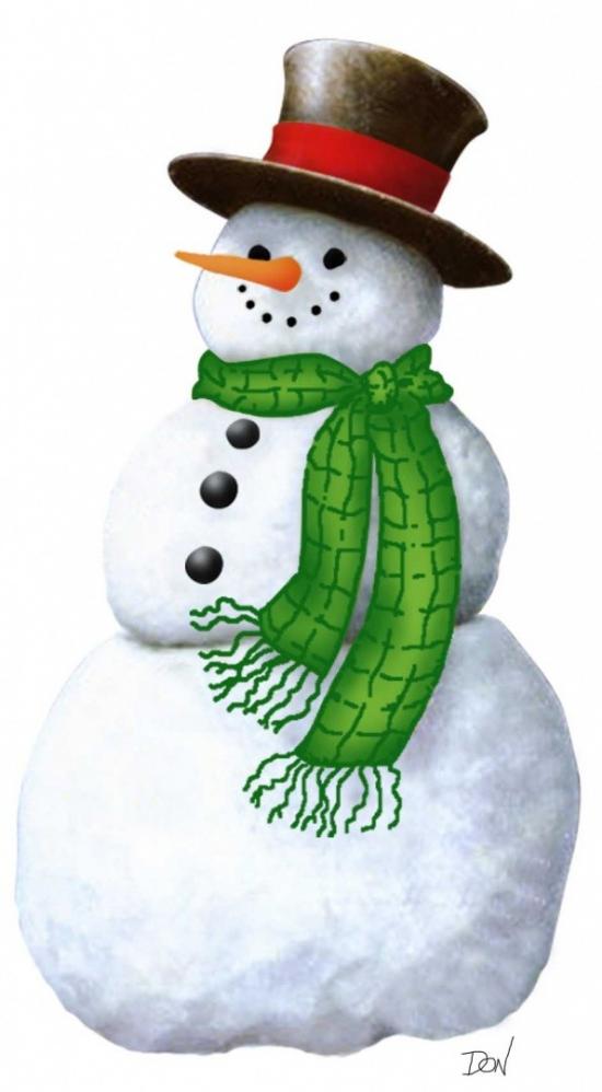 Snowman by Don Art