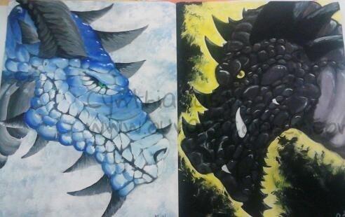 Dragon Enemy by CynthiaCasto