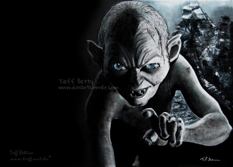 Smeagol by  Tieff Betty 