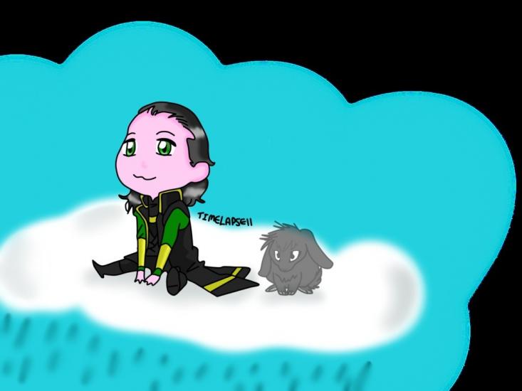 The God of Mischief and the God of Rain