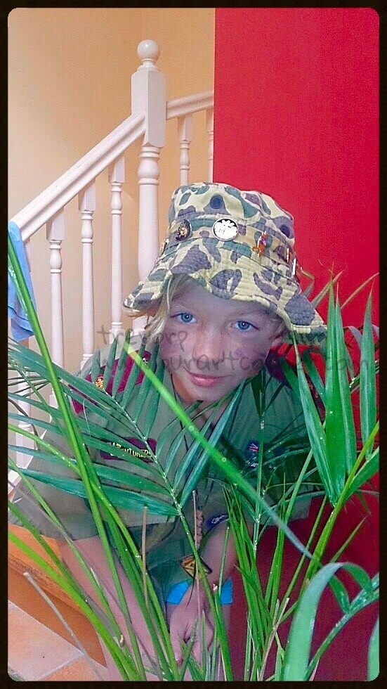 Camouflaged-Child
