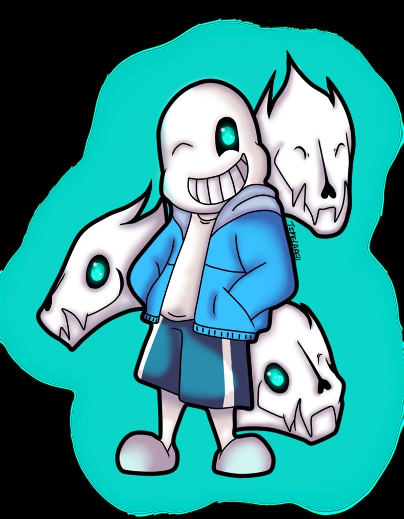Sans-and-the-Gaster-Blaster