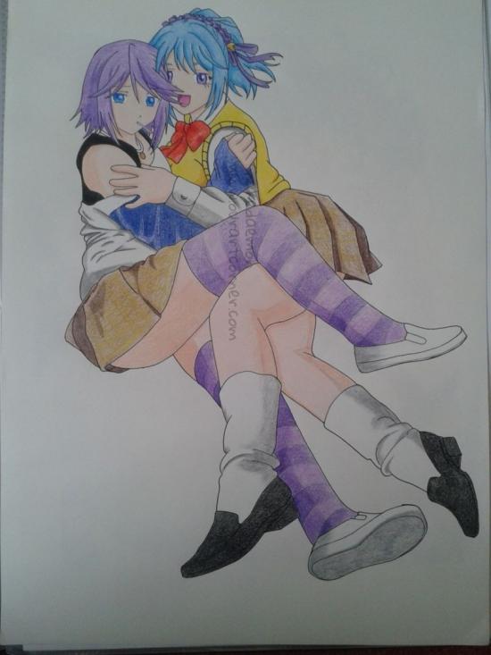 manga series #37 kurumu and mizore