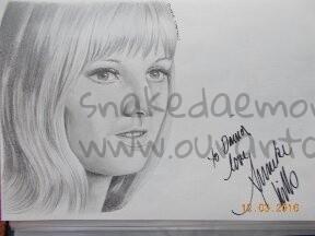 anneka wills signed drawing