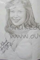 nicola bryant signed drawing
