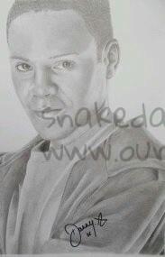 daniel anthony signed drawing