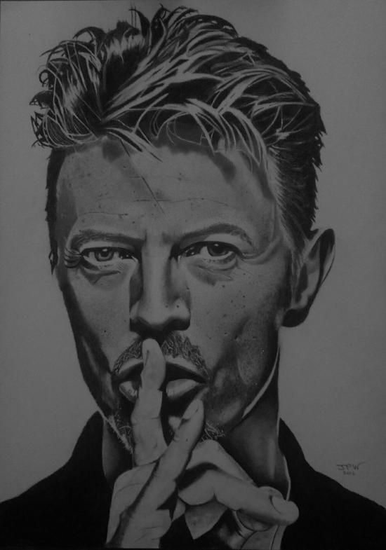 David Bowie. by JPW Artist