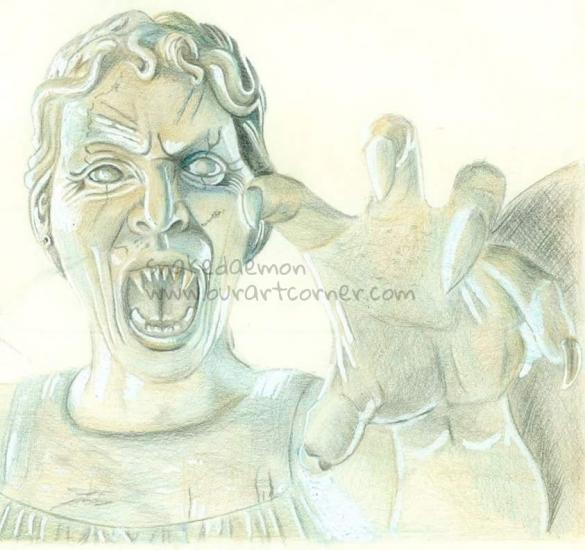 doctor who series #3 weeping angel (reupload)
