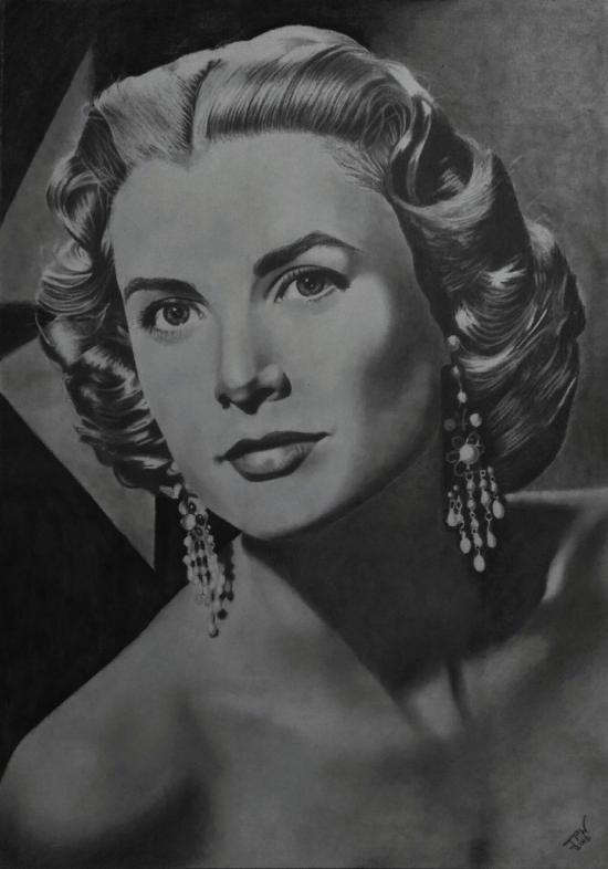 Grace Kelly by JPW Artist