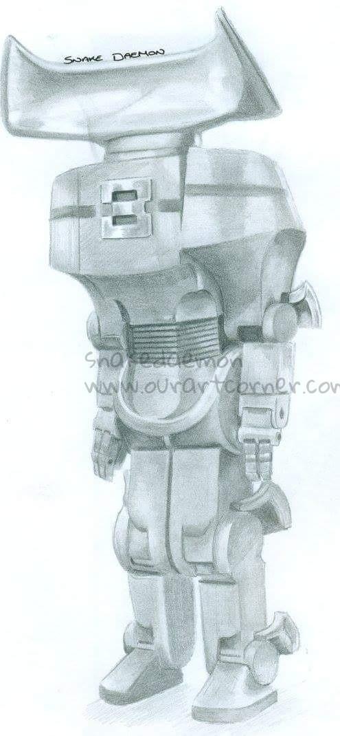 doctor who series #26 drathro the l3 robot (reuplo