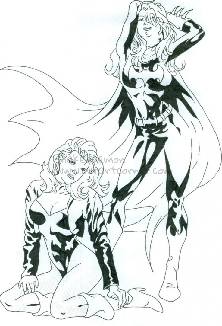 Black-canary-and-batgirl-reupload